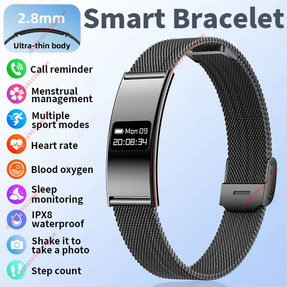 Smartwatch X12 - 2026 New Smart Bracelet Ultra-thin Heart