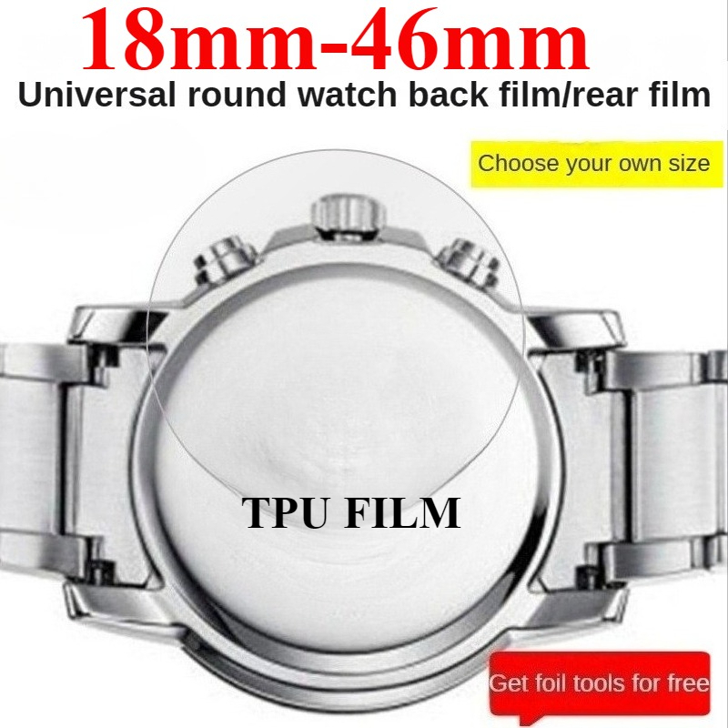 Smartwatch Accessories Inside - 3PCS Round Watch Back Protective Film