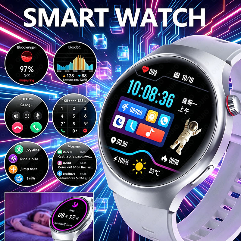 Smartwatch M Active - 2026 Smart Watch Multi-Sport Mode Bluetooth