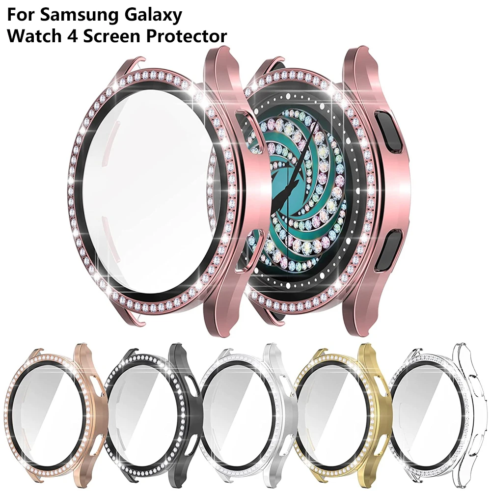 Watch Case Bumper - Glass+Case for Samsung Galaxy Watch 4