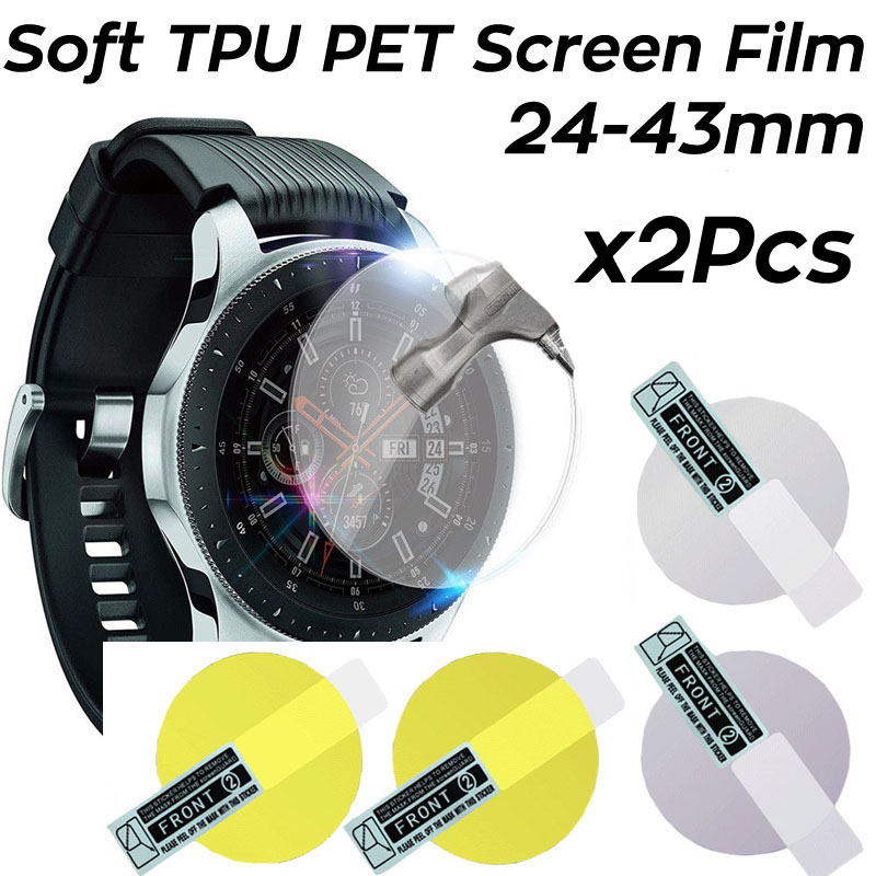 Smartwatch Icon - 2PCS Soft Hydrogel Film Anti-scratch Protective