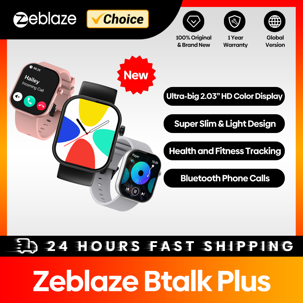 Smartwatch Face - New Zeblaze Btalk Plus Voice Calling