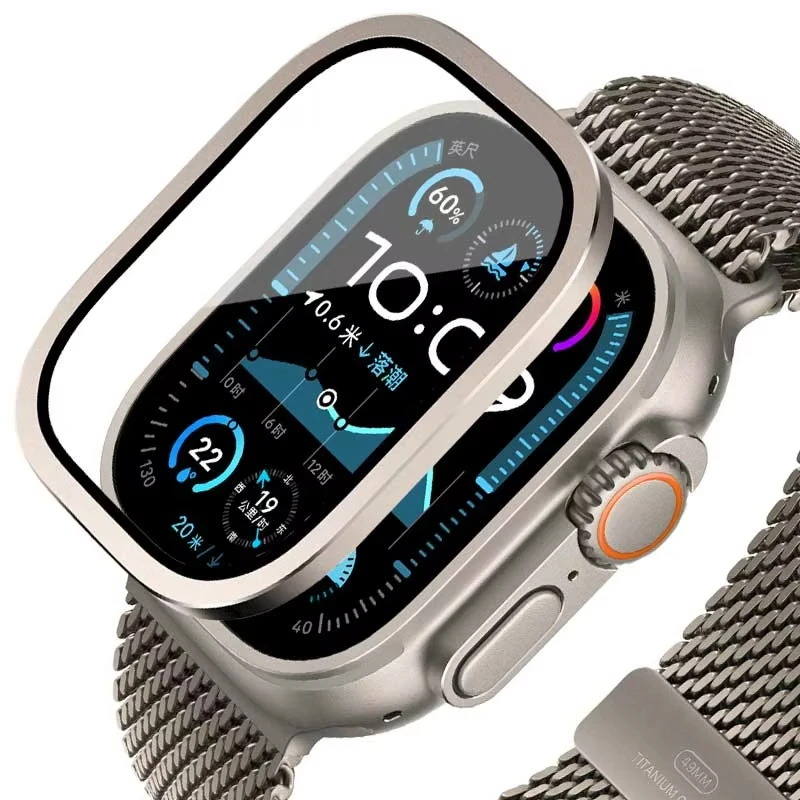Apple Smartwatch Accessories - Tempered Glass for Apple Watch Ultra