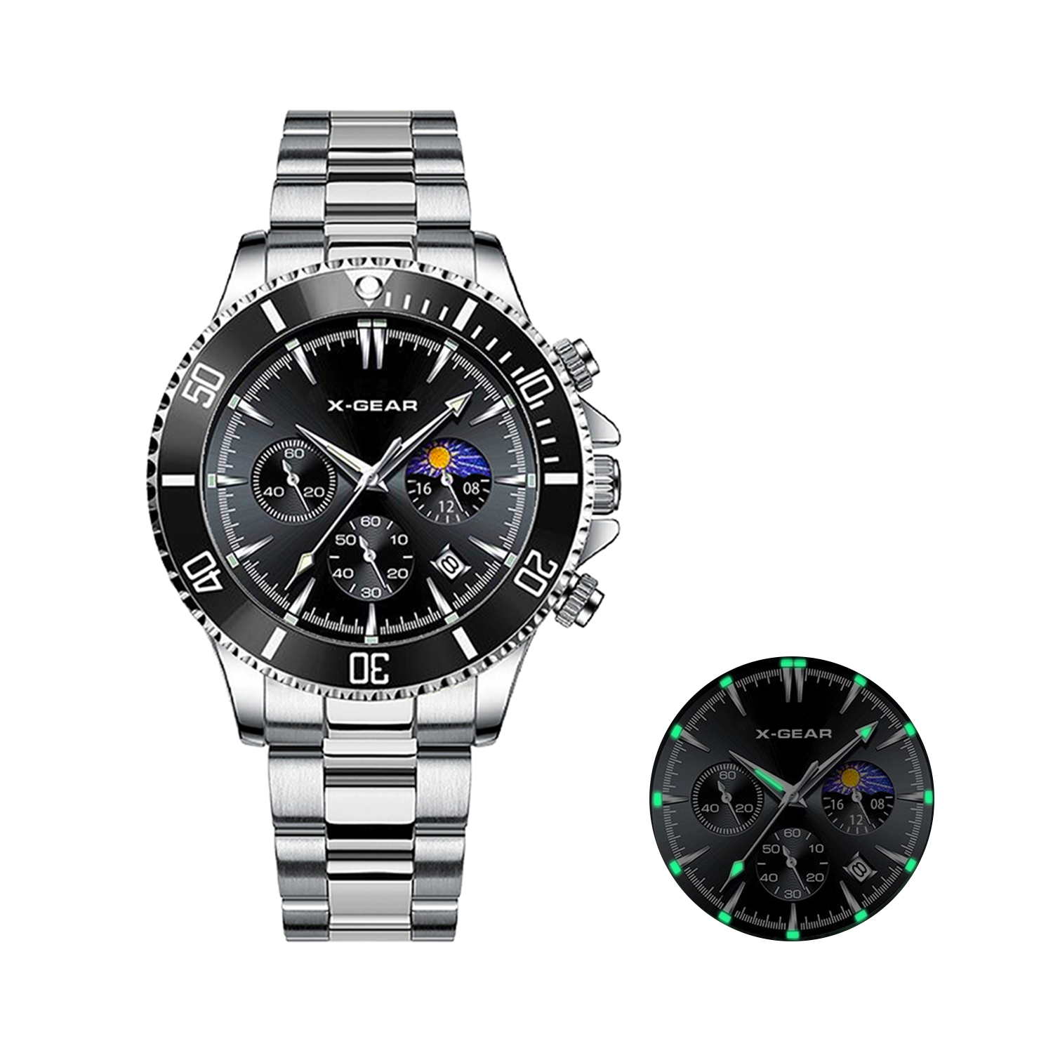 Smartwatch X - X-GEAR Fashion Calendar Men's Quartz Watch