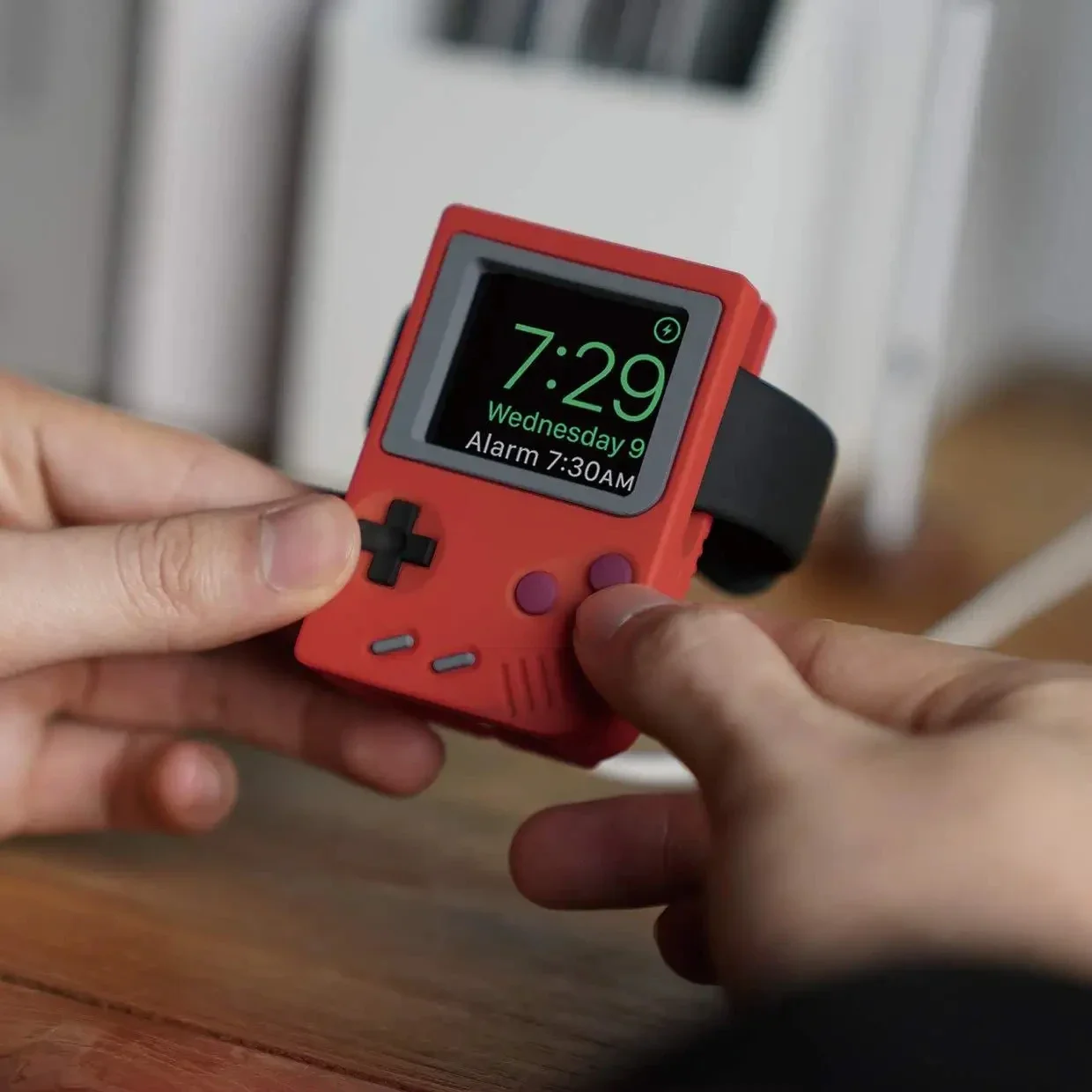 Watch Charging Dock - Silicone Holder for IWatch Charger Stand