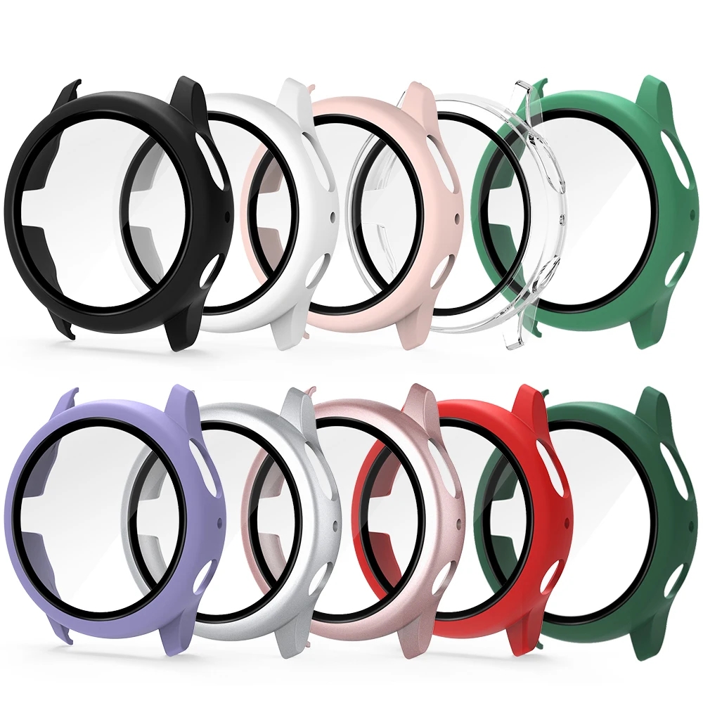 Watch Case Bumper - Tempered Glass Case for Samsung Galaxy