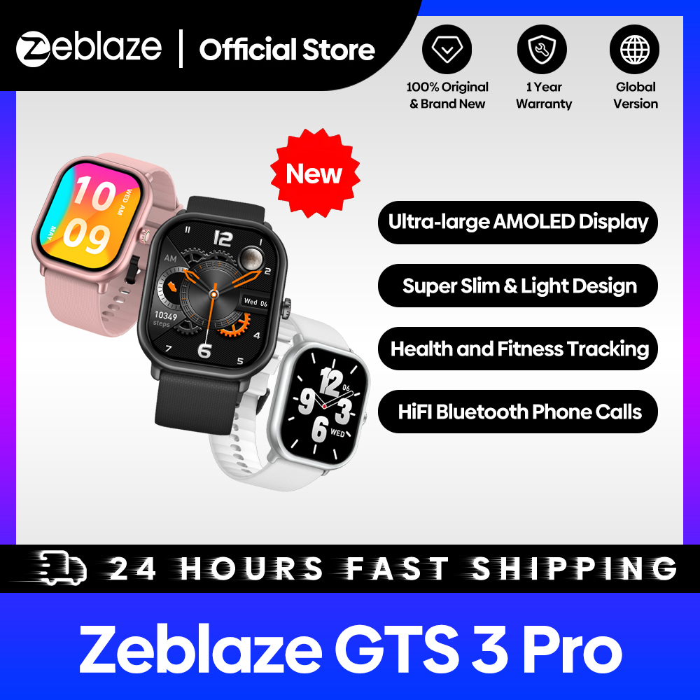 Smartwatch Face - New Zeblaze GTS 3 Pro Voice