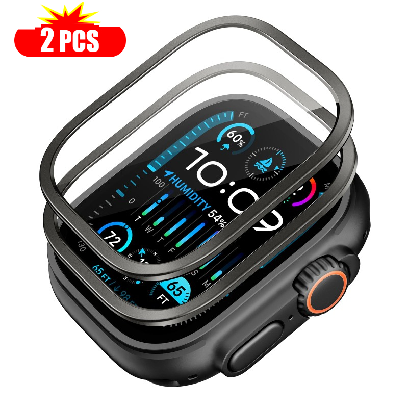 Apple Smartwatch Accessories - 2pcs Tempered Glass for Apple Watch