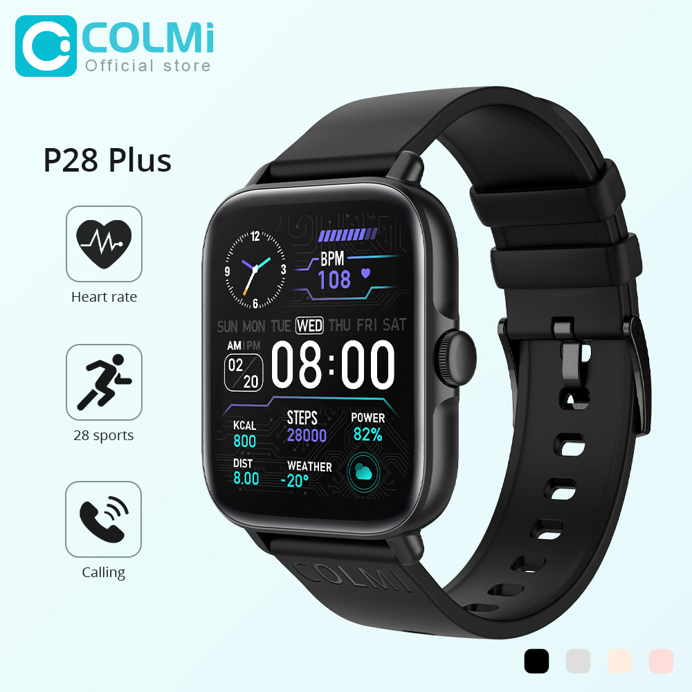 Smartwatch Face - COLMI P28 Plus Bluetooth Answer Call