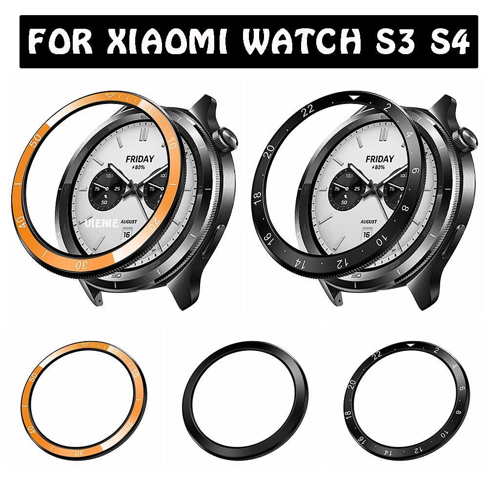 Xiaomi Smartwatch Accessories - For Xiaomi Watch S4 S3 Bezel