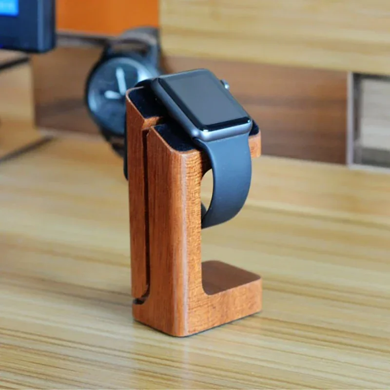 Wooden Apple Watch Charger Sta - огляд і ціна Apple Smartwatch Accessories