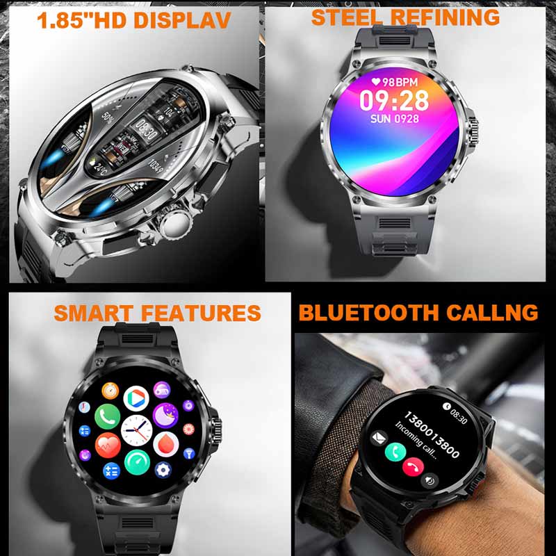 NORTH EDGE 1.85' HD Display Sm - огляд і ціна Smartwatch Instagram