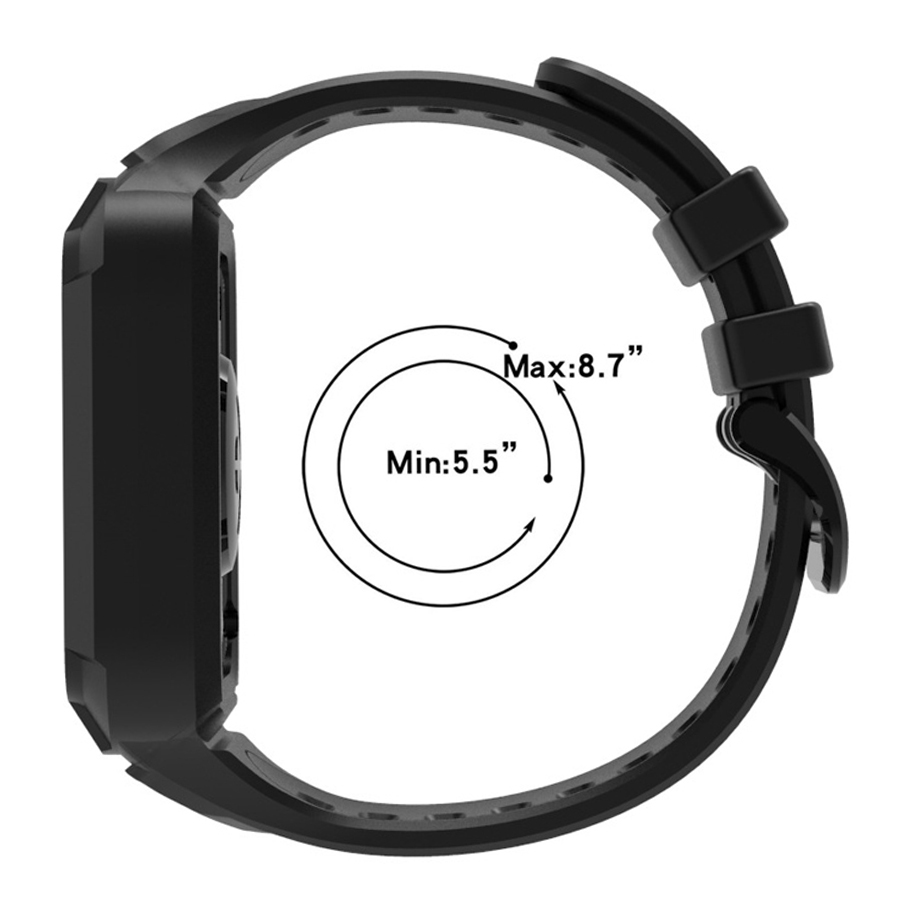 2-in-1 Strap+Case for Xiaomi M - огляд і ціна Xiaomi Smartwatch Accessories