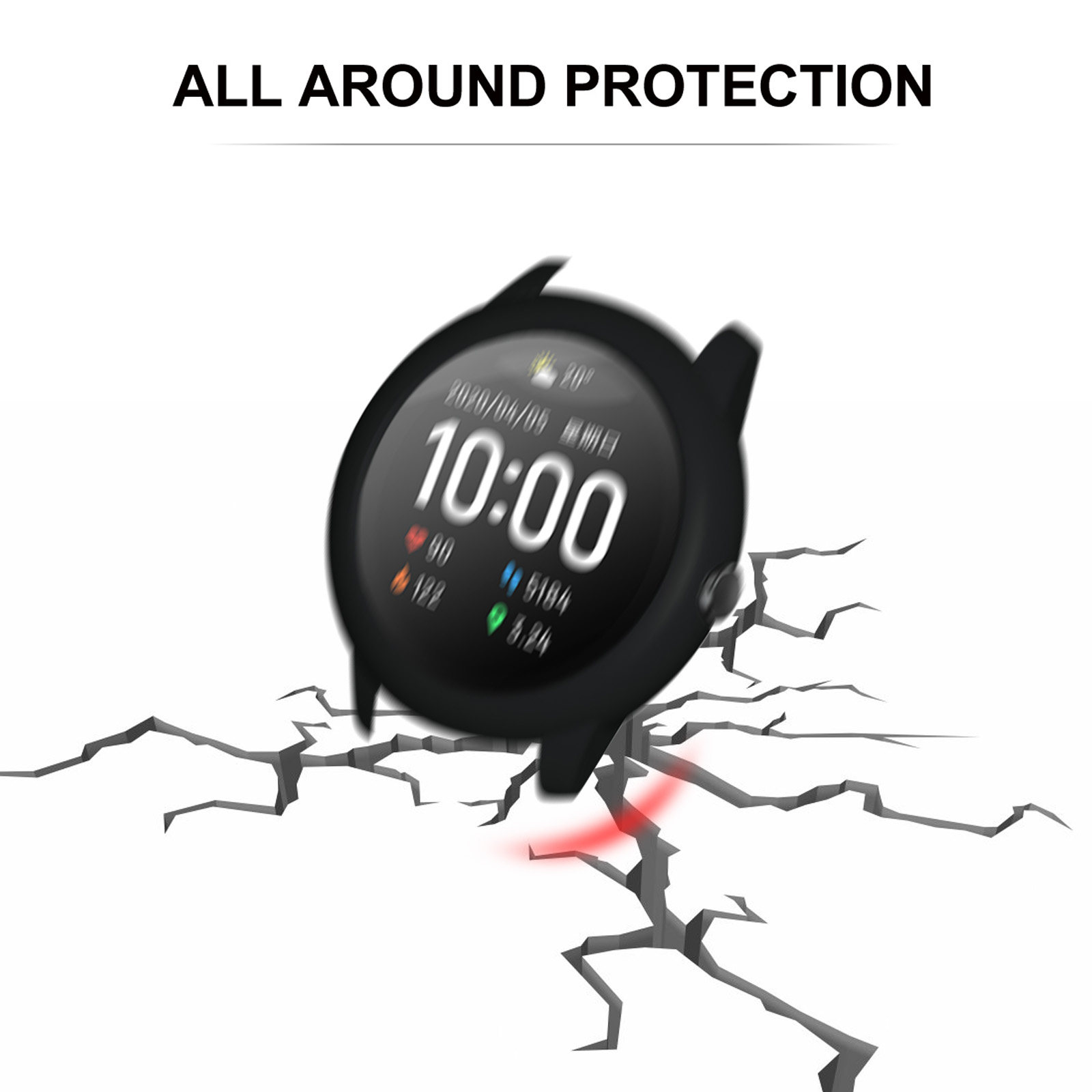 1Pcs Metal Color Watch Shell C - огляд і ціна Smartwatch Case