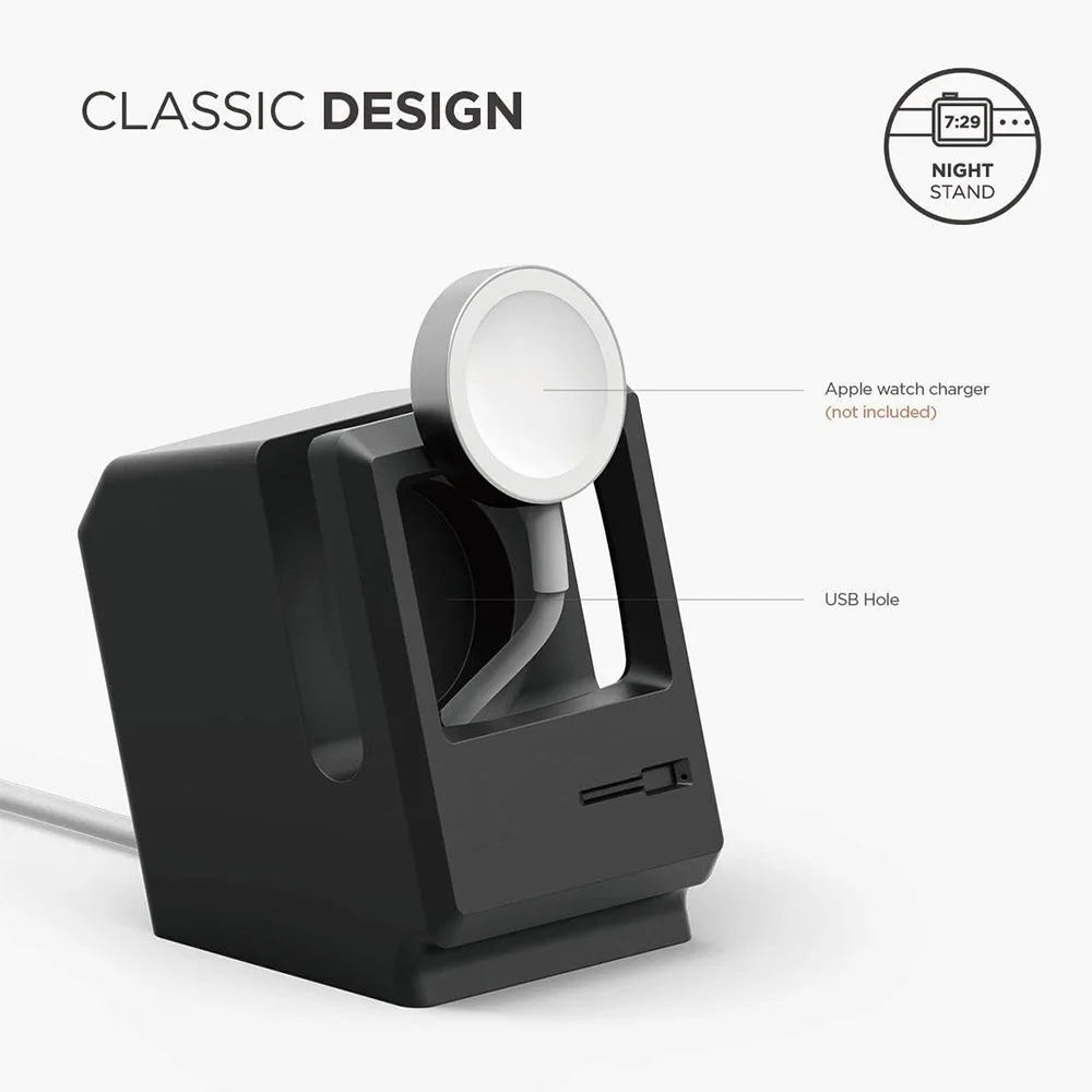 Silicone Charger Stand For App - огляд і ціна Watch Charging Dock