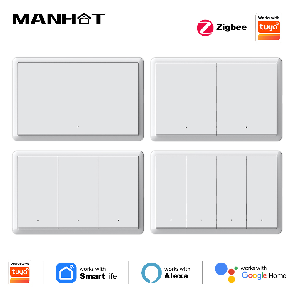 Manhot Smart zigbee Switch No  - огляд і ціна Smart Accessories