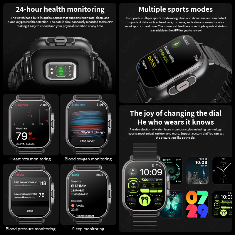 NFC Smart Watch TWS 2-in-1 Hea - огляд і ціна Smartwatch Headset