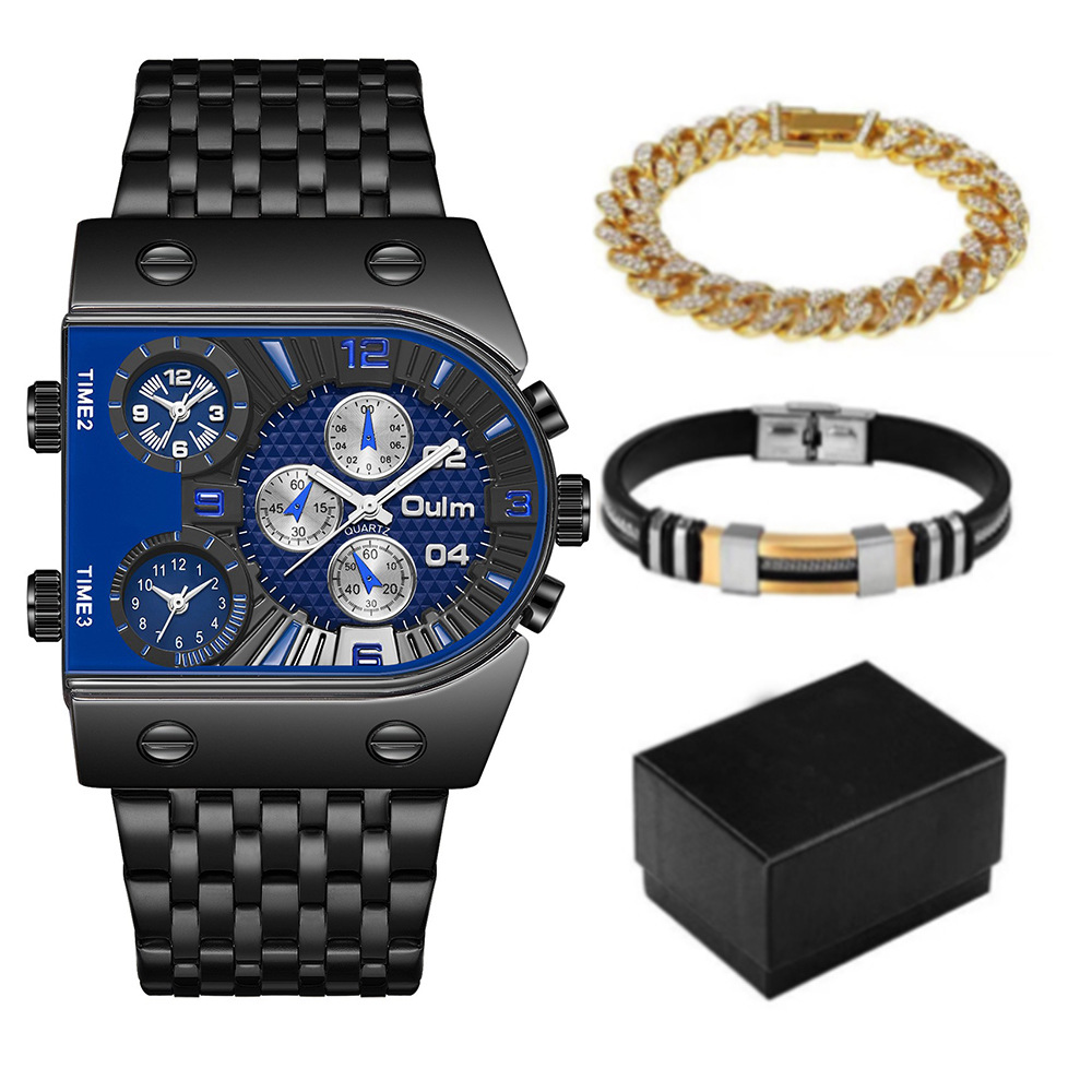 Men's luxury rectangular gold  - огляд і ціна Smartwatch Face