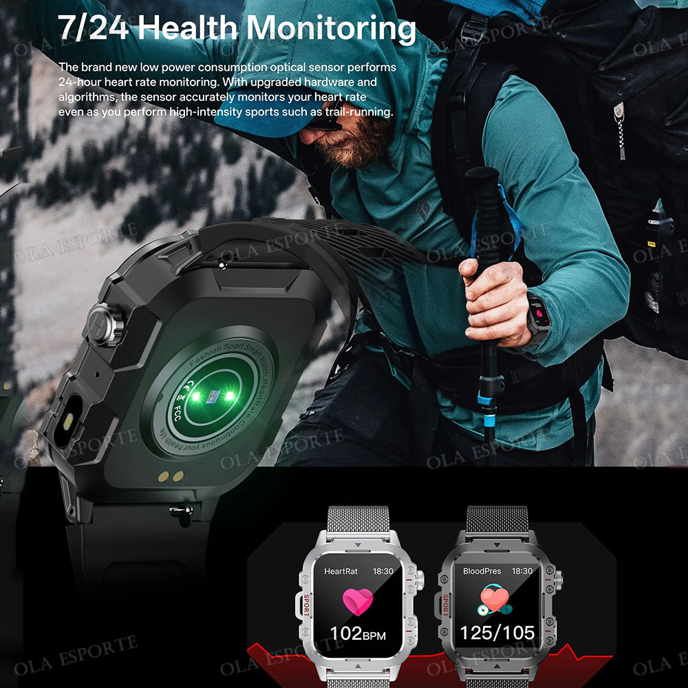 2026 Military Outdoor Smart Wa - огляд і ціна Smartwatch X12