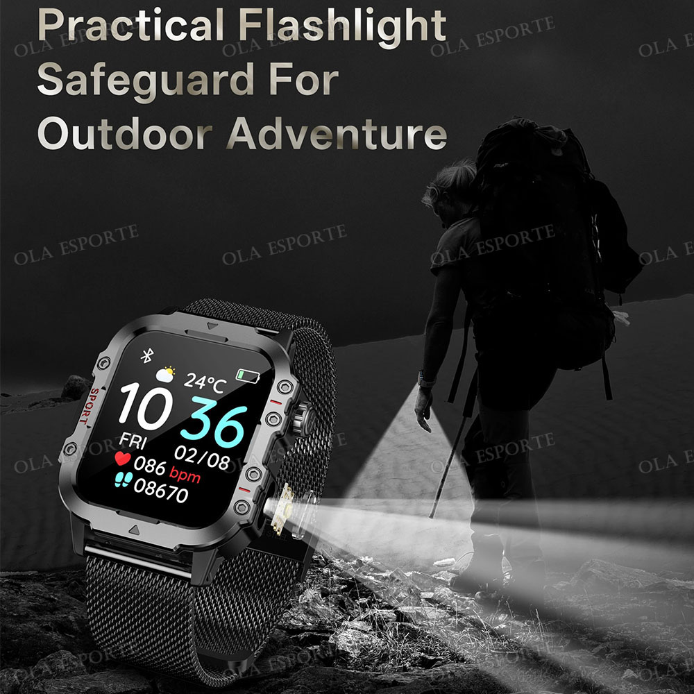 2026 Military Outdoor Smart Wa - огляд і ціна Smartwatch X12