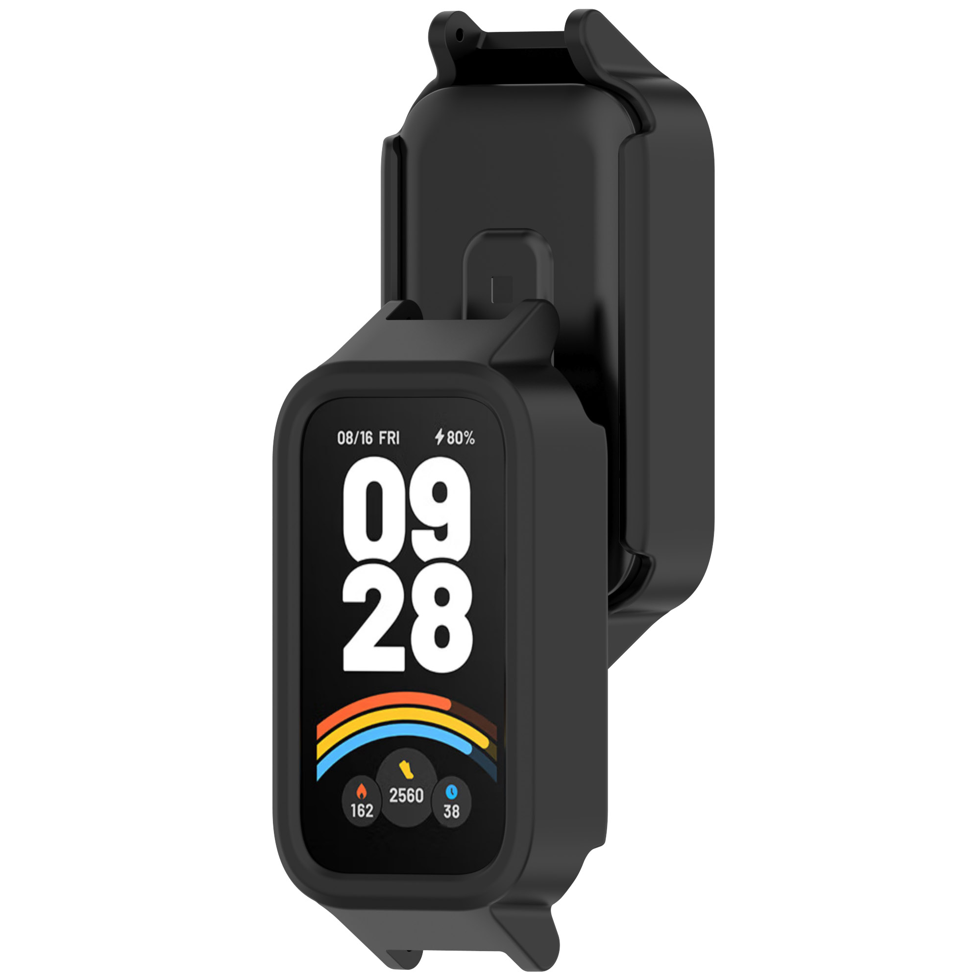 Hollow PC Case for Xiaomi mi b - огляд і ціна Xiaomi Smartwatch Accessories