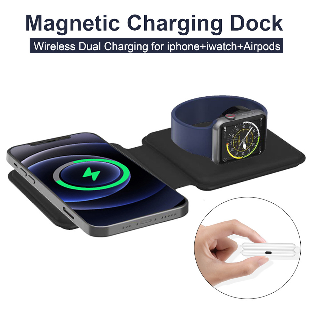 2IN1 Magnetic Wireless Charger - огляд і ціна Smartwatch X