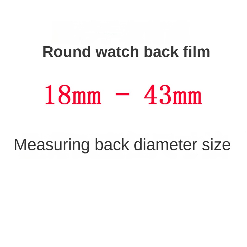 3PCS Round Watch Back Protecti - огляд і ціна Smartwatch Accessories Inside