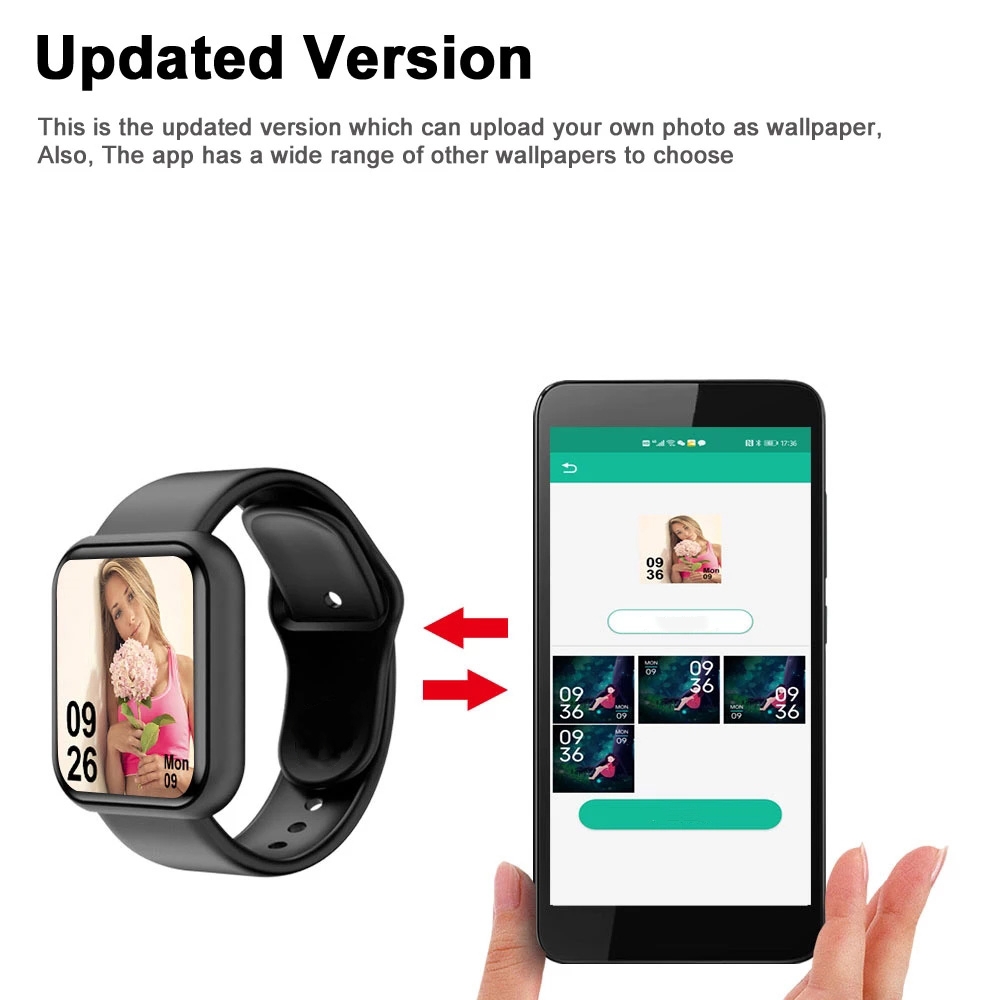 Smart Watch For Men Women Spor - огляд і ціна Android Smartwatch Accessories