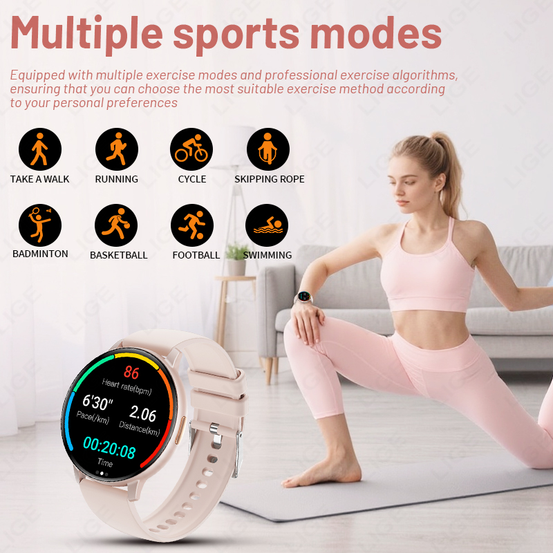 Fitness Tracker Sports Smart W - огляд і ціна Smartwatch M Active