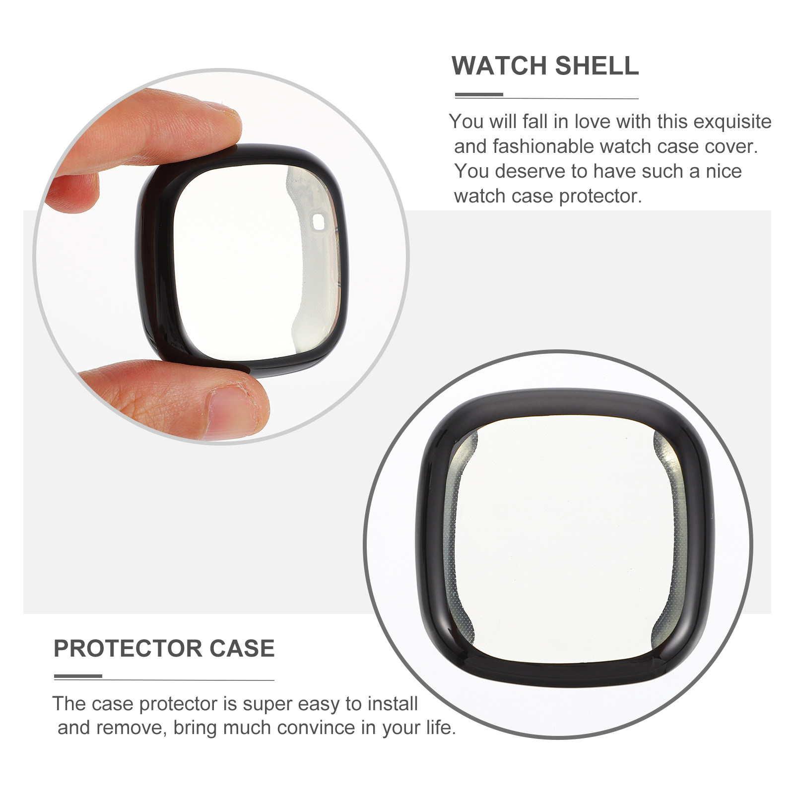 4Pcs Electroplated Smartwatch  - огляд і ціна Smartwatch Case