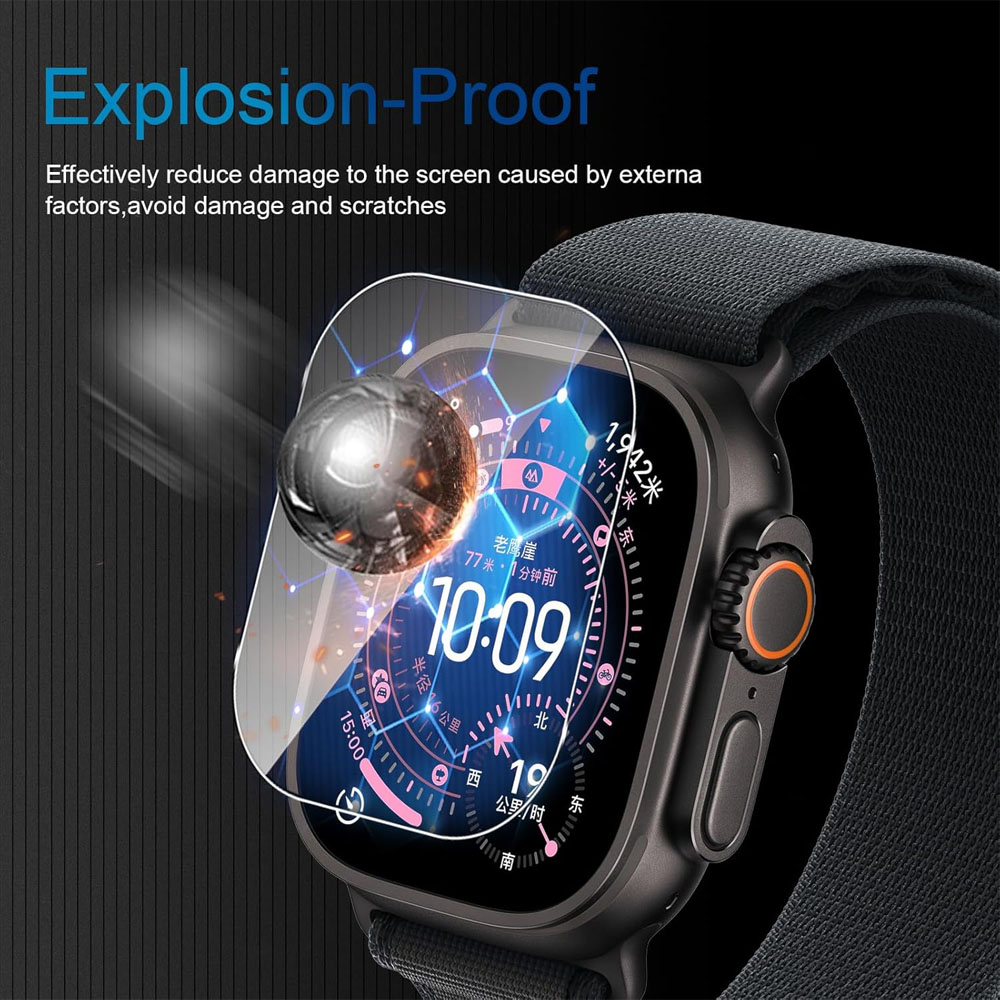 Tempered Glass For Apple Watch - огляд і ціна Apple Smartwatch Accessories