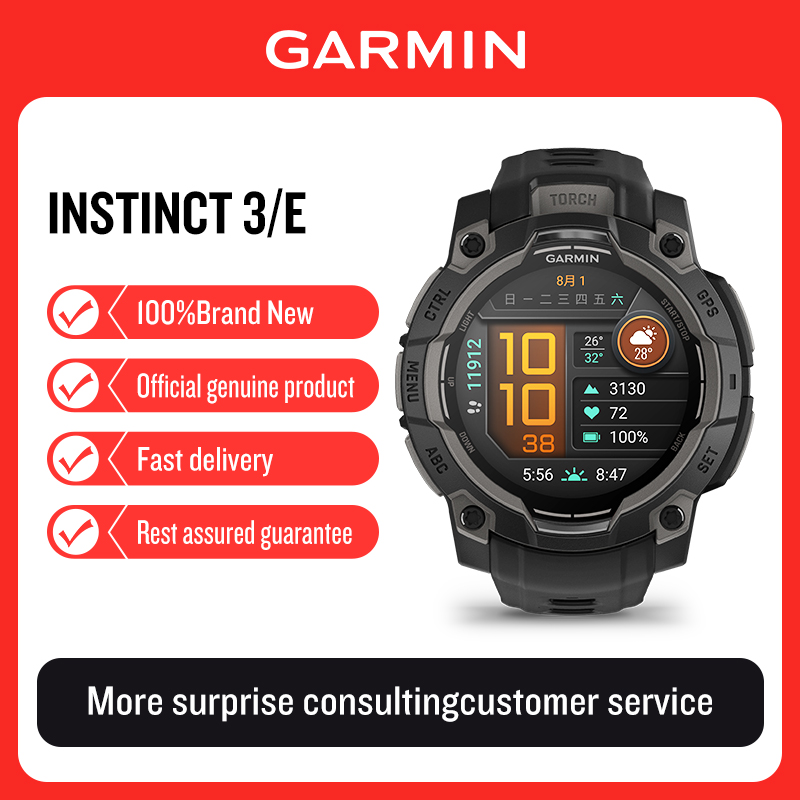 Garmin Instinct3/E Solar Power - огляд і ціна Smartwatch X18