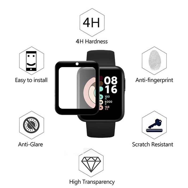 2 Pcs Tempered Glass for Redmi - огляд і ціна Xiaomi Smartwatch Accessories