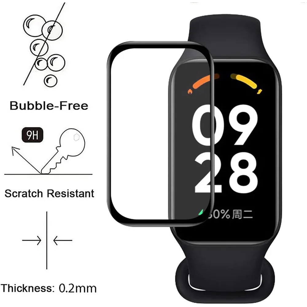 1-3pcs 3D Composite Film For R - огляд і ціна Xiaomi Smartwatch Accessories