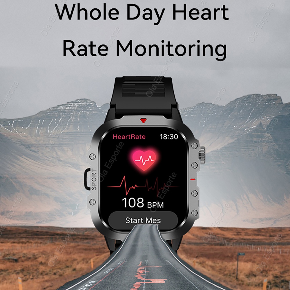 Military Outdoor Smart Watch M - огляд і ціна Smartwatch X12