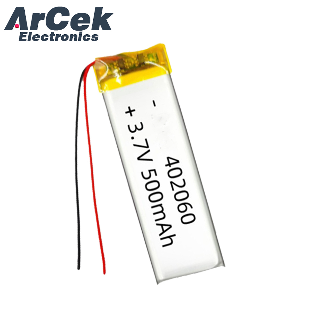 5PCS 3.7V 500mAh 402060 Lipo P - огляд і ціна Smartwatch Headset