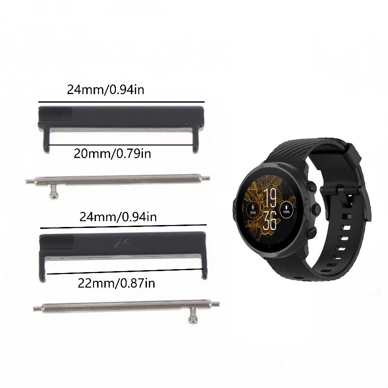 1Pair 24mm To 22mm/20mm Wristb - огляд і ціна Smart Watch Accessories