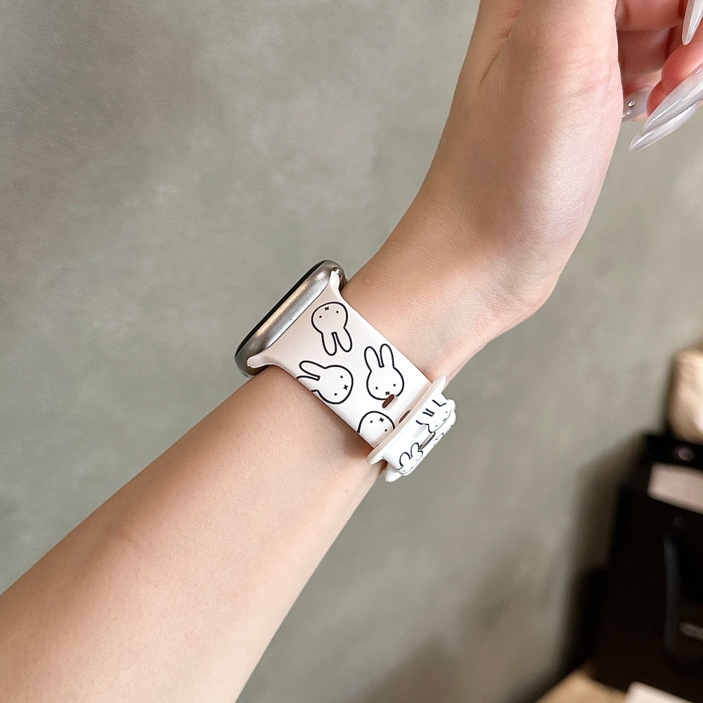 Cute Miffy Rabbit Cartoon Watc - огляд і ціна Apple Smartwatch Accessories