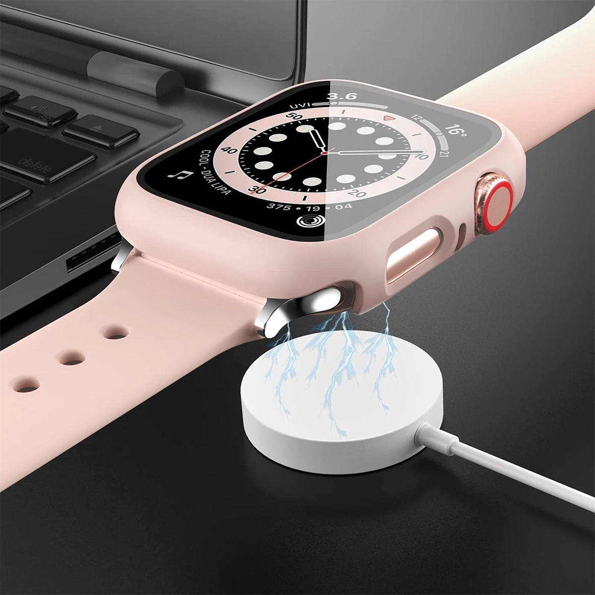 Tempered Glass+Cover For Apple - огляд і ціна Smartwatch Band Accessories