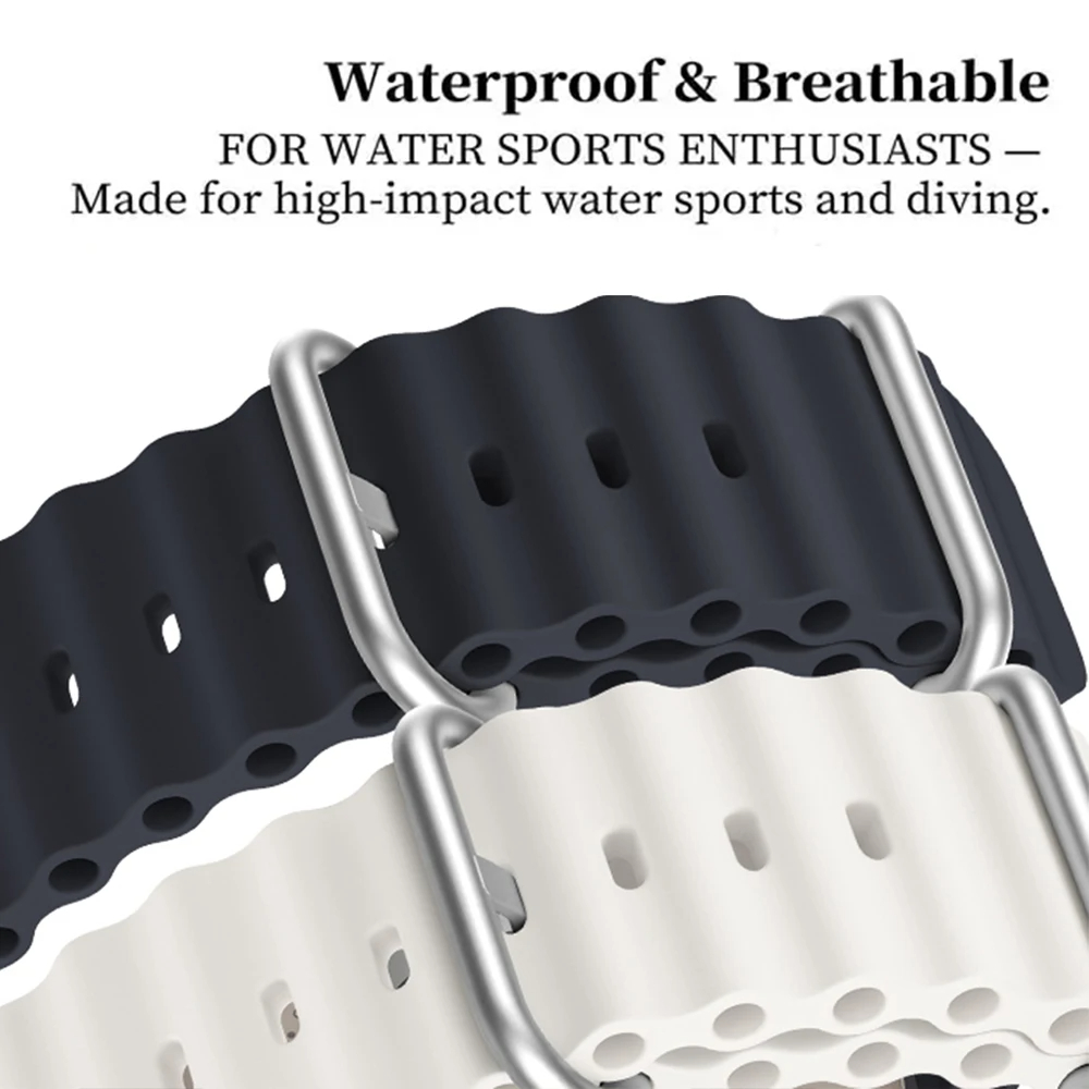 22mm Ocean Strap For OnePlus W - огляд і ціна Smartwatch X2