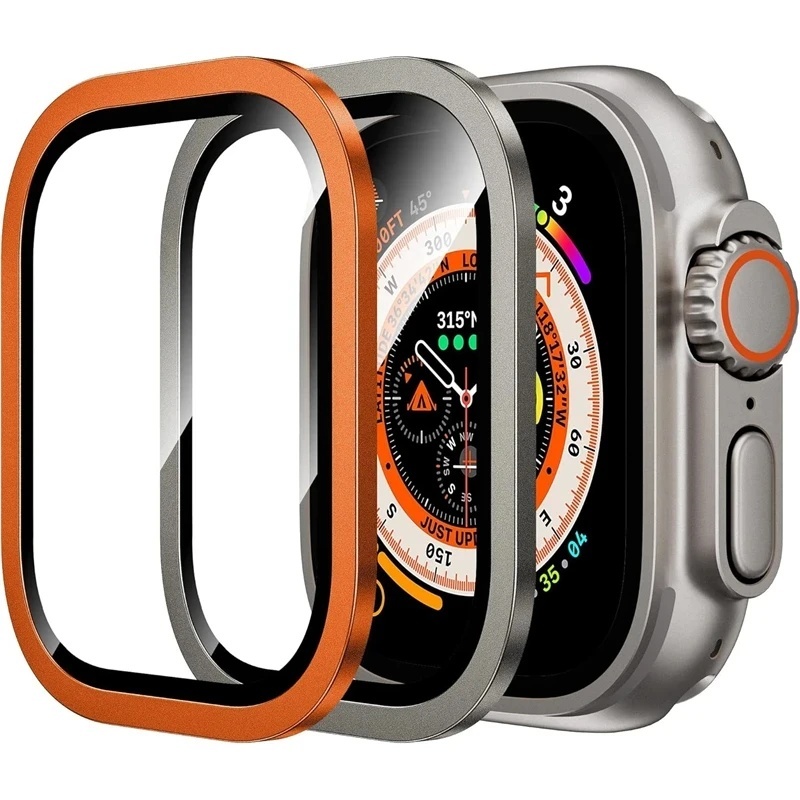 2PCS Aluminium Alloy Case+Temp - огляд і ціна Smartwatch Case