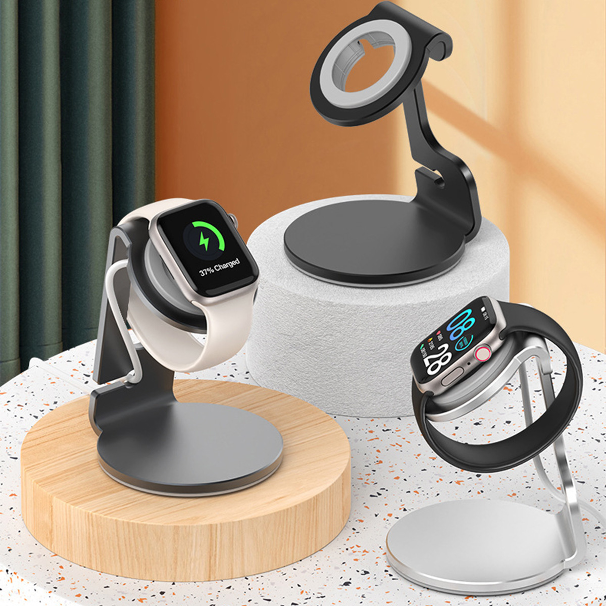 Aluminum Bracket Charger Dock  - огляд і ціна Watch Charging Dock