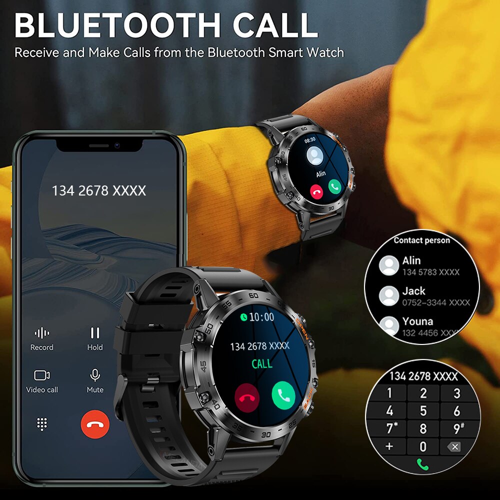 MEVADEN Steel 1.39 inch Men Lu - огляд і ціна Smartwatch Face