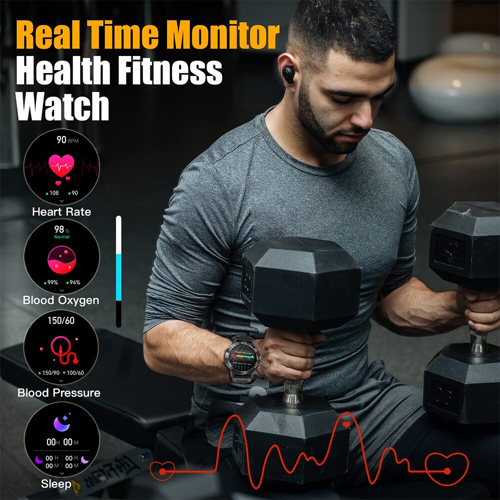 MEVADEN Steel 1.39 inch Men Lu - огляд і ціна Smartwatch Face