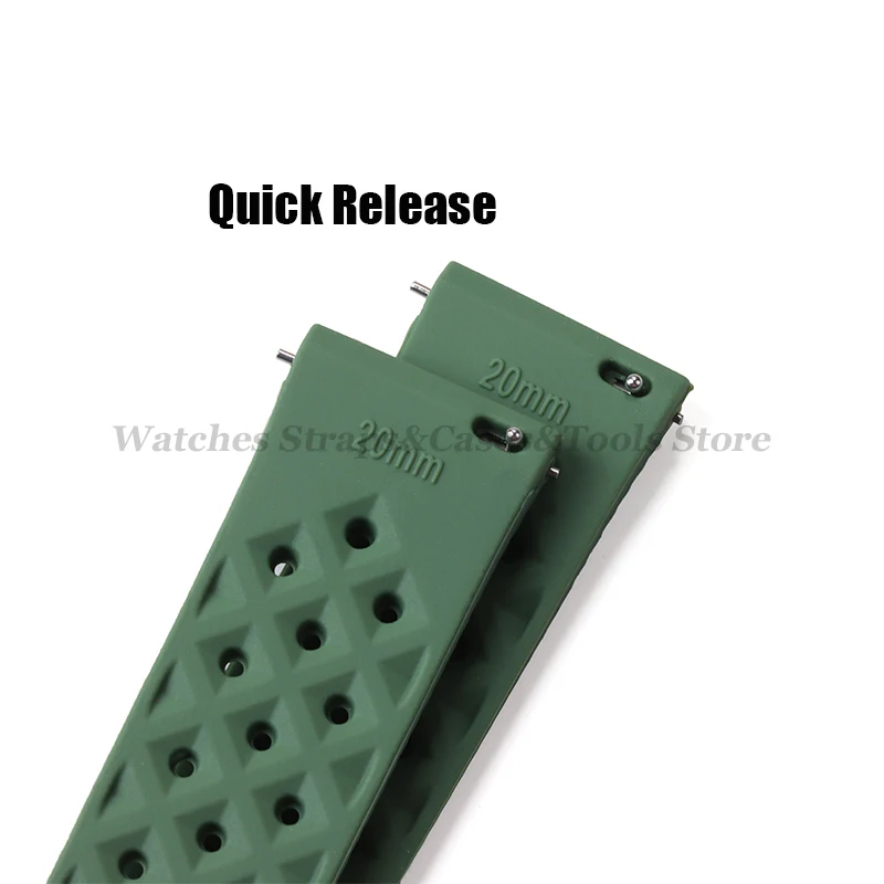 Tropic Silicone Watch Strap 18 - огляд і ціна Fossil Smartwatch Accessories