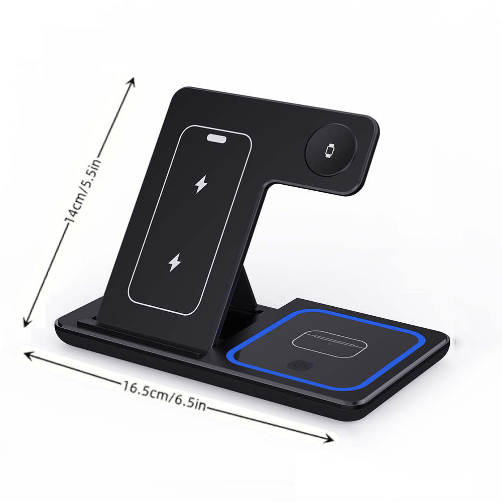15W 3 in 1 Wireless Charger St - огляд і ціна Smartwatch X