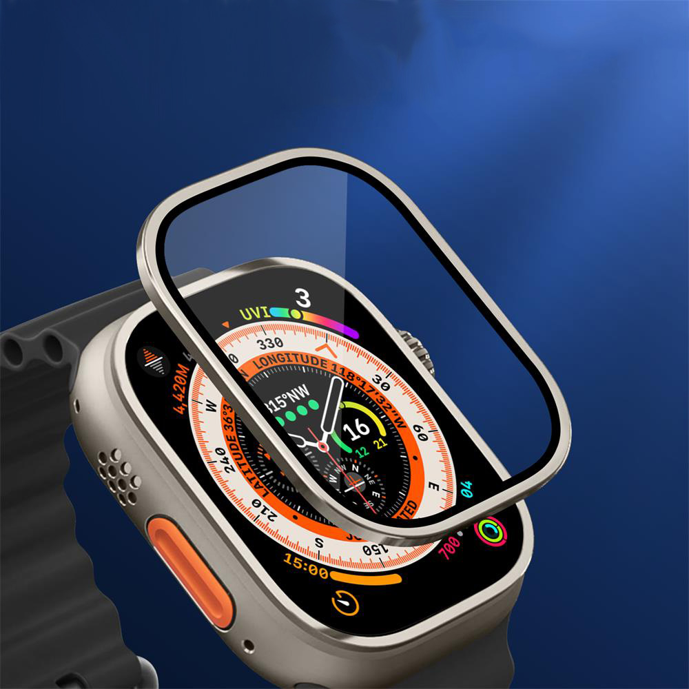 Metal Bumper+Tempered Glass Fo - огляд і ціна Watch Case Bumper