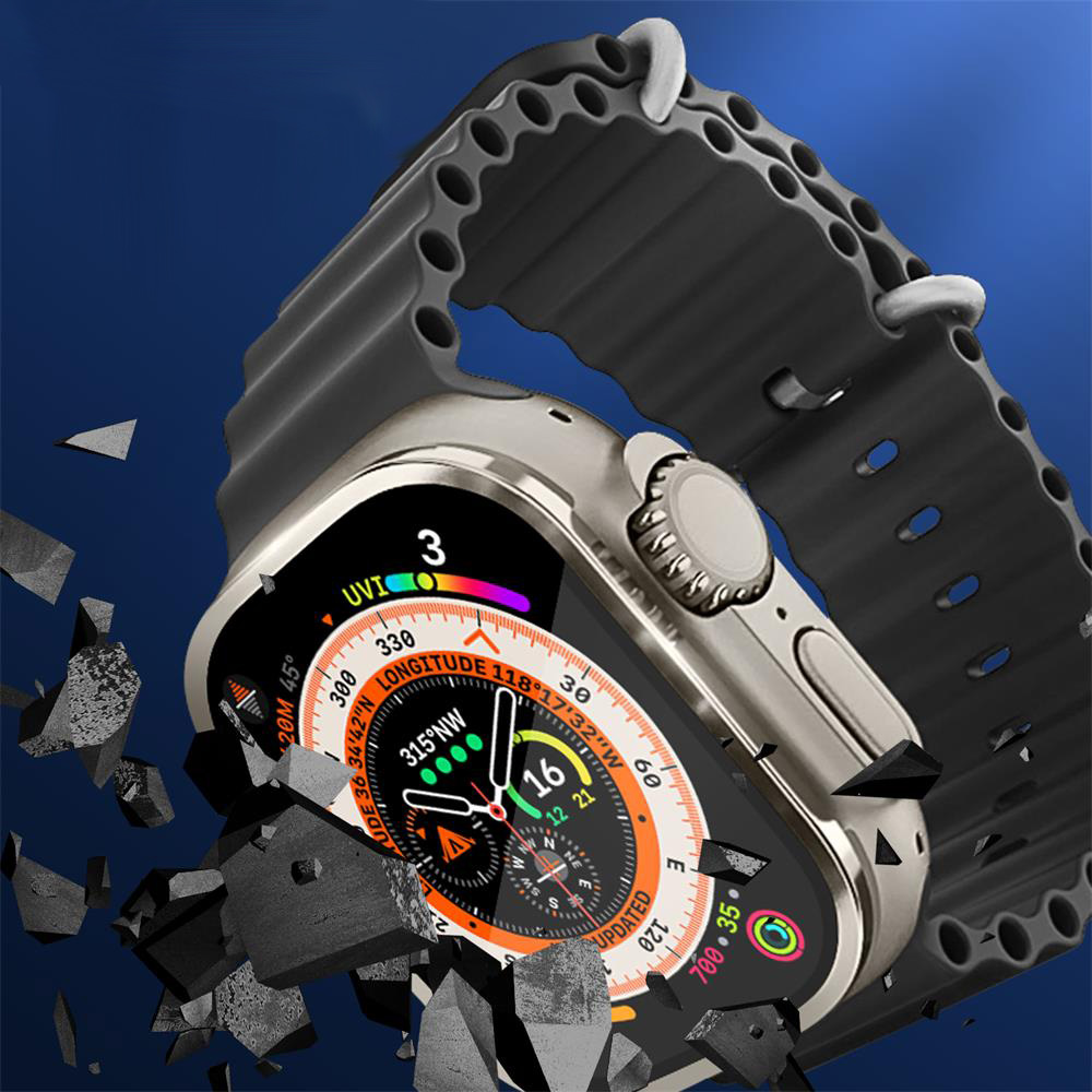 Metal Bumper+Tempered Glass Fo - огляд і ціна Watch Case Bumper