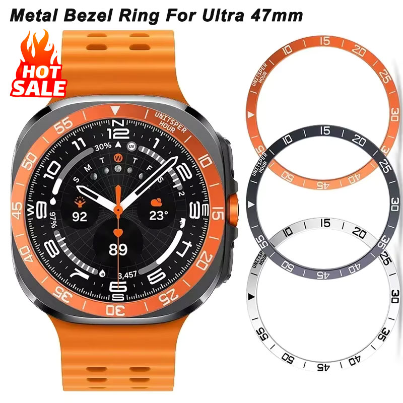 Metal Cover Bezel Ring Case Fo - огляд і ціна Android Smartwatch Accessories