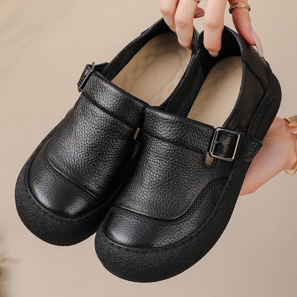 Casual Single Shoes for Women  - огляд і ціна Leather Classic Strap